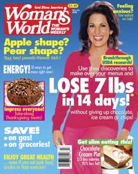 women's world magazine cover